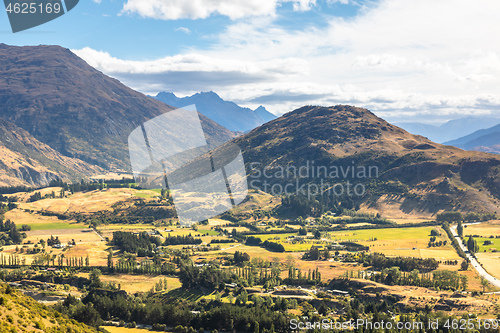 Image of Landscape scenery in south New Zealand