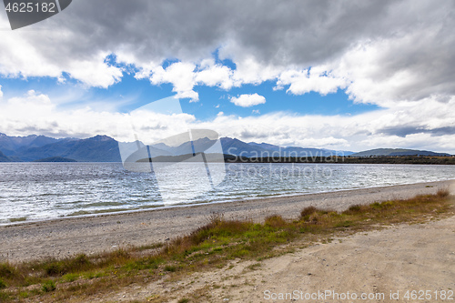 Image of scenery at Lake Te Anau, New Zealand