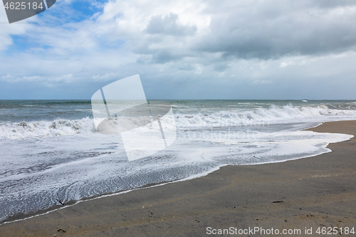 Image of sand beach south west New Zealand