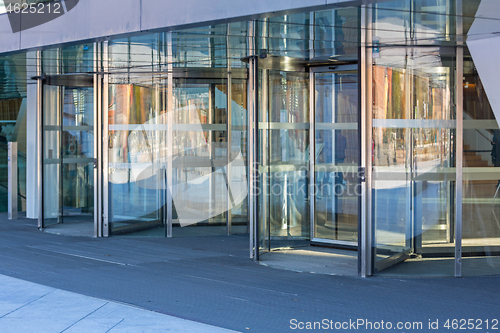 Image of Revolving Glass Door