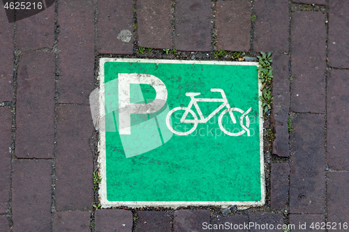 Image of Bicycle Parking Sign