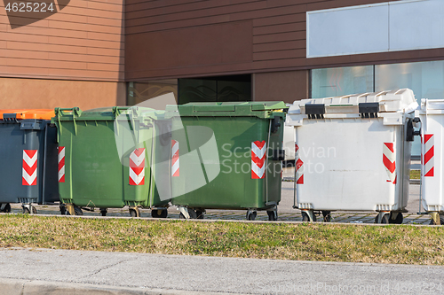 Image of Big Recycling Bins