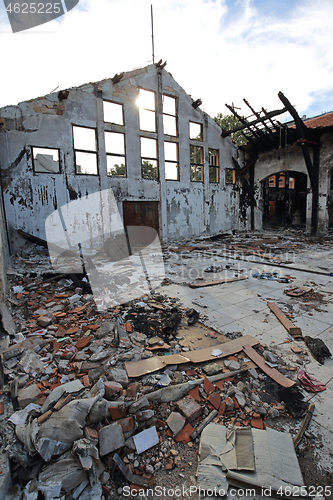 Image of Burned Building