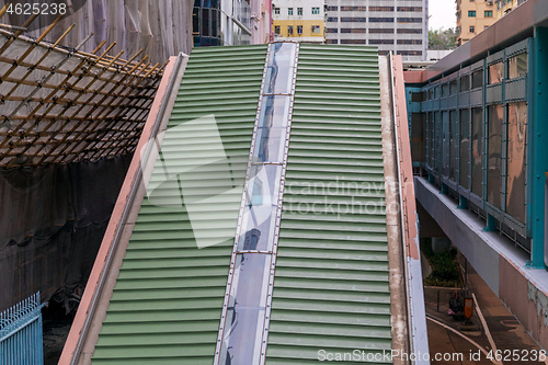 Image of Covered Escalator Roof