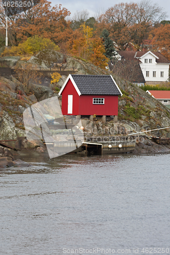 Image of Norway Red Cabin