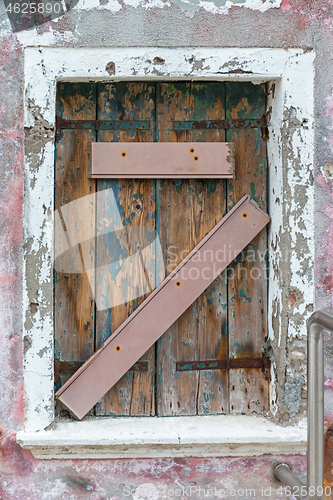 Image of Boarded Up Window