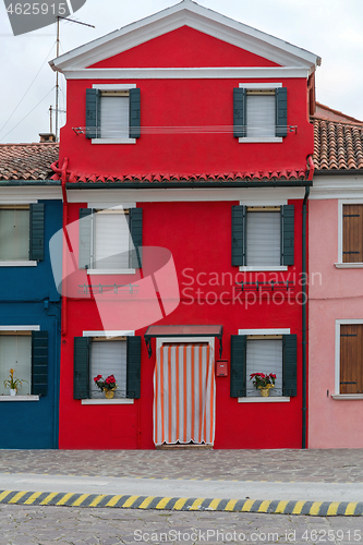 Image of Burano Red House