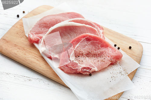 Image of fresh raw pork meat