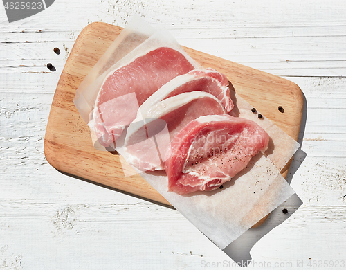 Image of fresh raw pork meat
