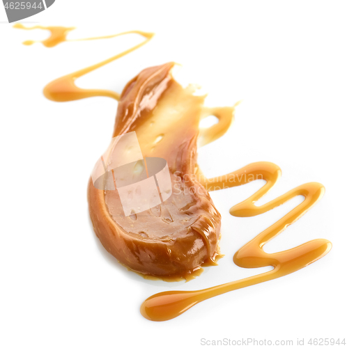 Image of soft caramel and caramel sauce