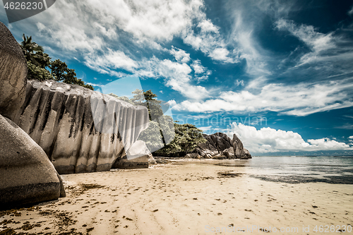 Image of Praslin beach Seychelles