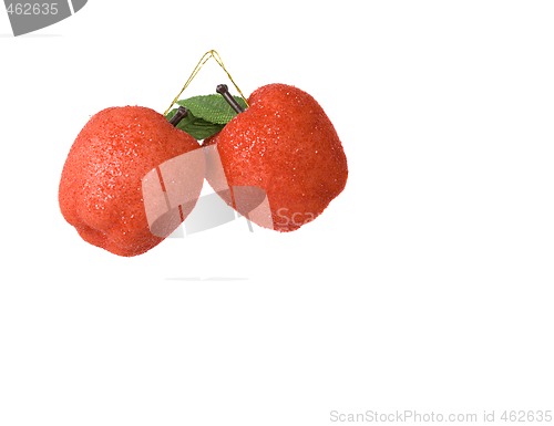 Image of christmas ornaments