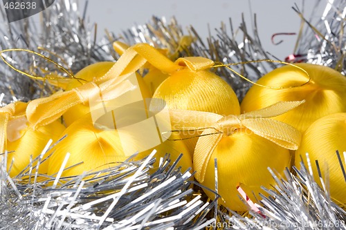 Image of christmas ornaments