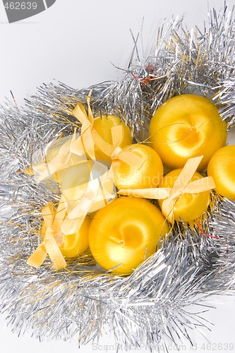 Image of christmas ornaments