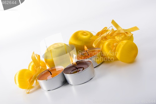 Image of christmas ornaments