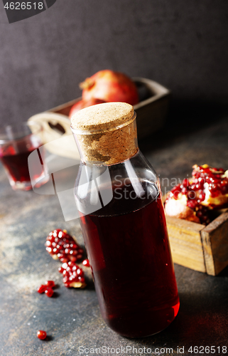 Image of pomegranate juice