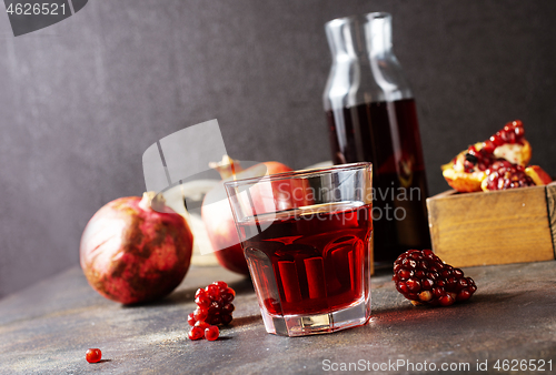Image of pomegranate juice