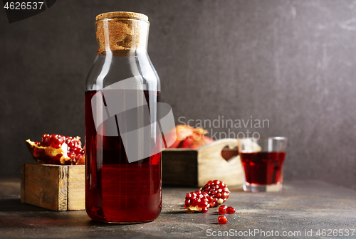 Image of pomegranate juice