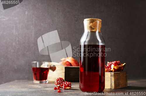 Image of pomegranate juice