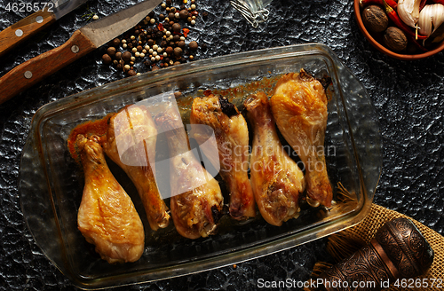 Image of baked chicken