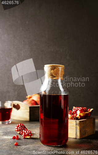 Image of pomegranate juice