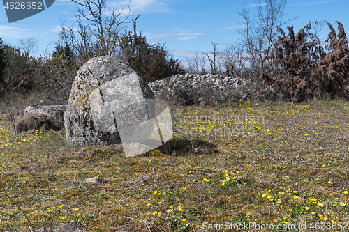 Image of Iron age burial site