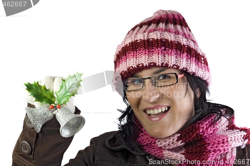 Image of christmas girl ornaments