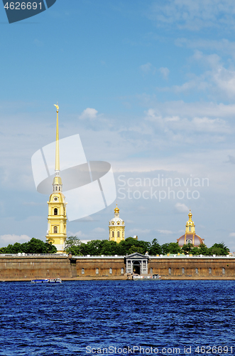 Image of Peter-Pavel's Fortress, St. Petersburg, Russia 