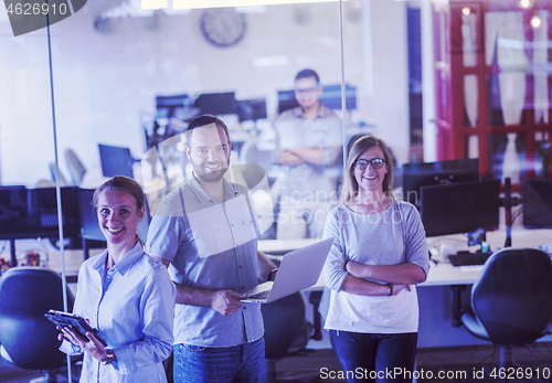 Image of start up business team