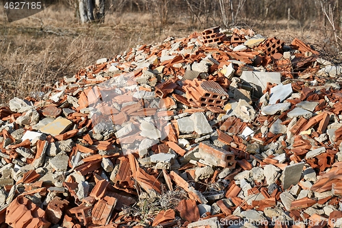 Image of Debris pile closeup