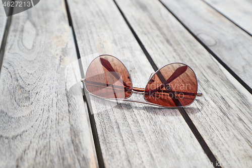 Image of Sunglasses on a table