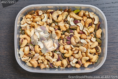 Image of Nuts and seed in a box