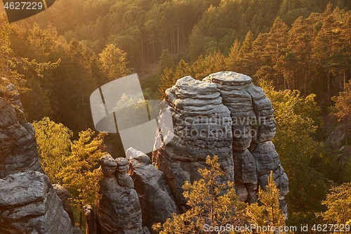 Image of Majestic Rocky Landscape