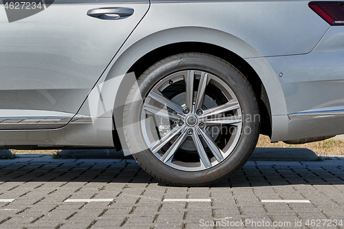 Image of Wheel of a car