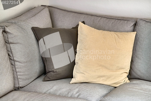 Image of Couch with pillows