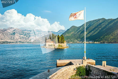 Image of George Island near town Perast