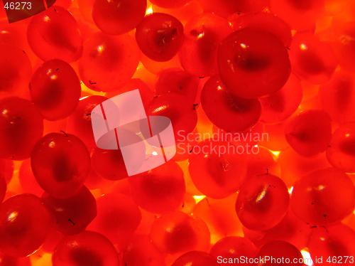 Image of Background of stone bramble berries