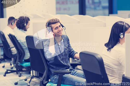 Image of Call center operators