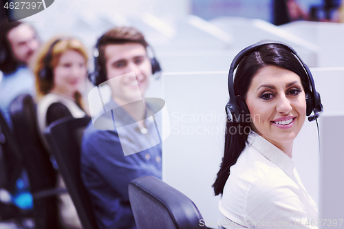 Image of Call center operators