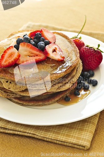 Image of Stack of pancakes