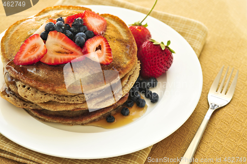 Image of Stack of pancakes