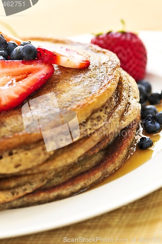 Image of Stack of pancakes