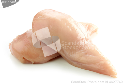 Image of fresh raw chicken fillet