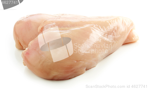 Image of fresh raw chicken fillets