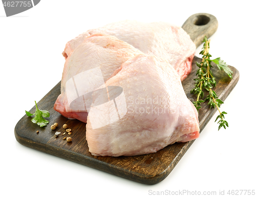 Image of fresh raw chicken meat