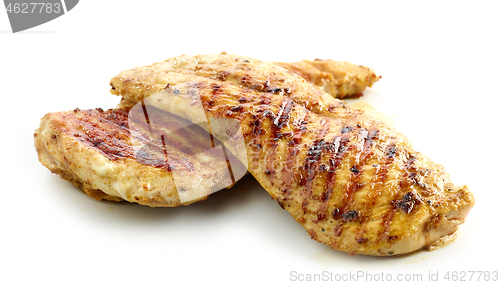 Image of grilled chicken fillet meat 