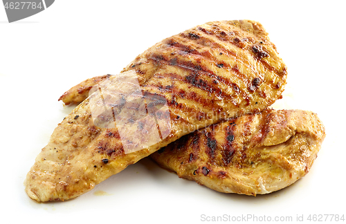 Image of grilled chicken fillet meat 