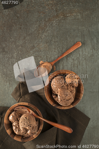 Image of Chocolate ice cream