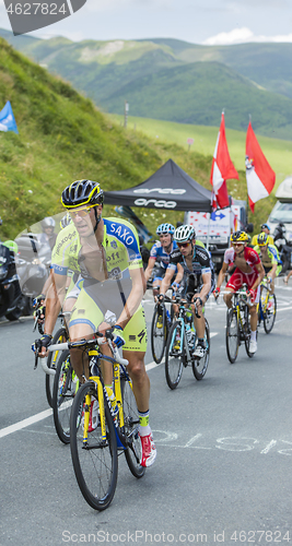 Image of The Cyclist Matteo Tosatto - Tour de France 2014