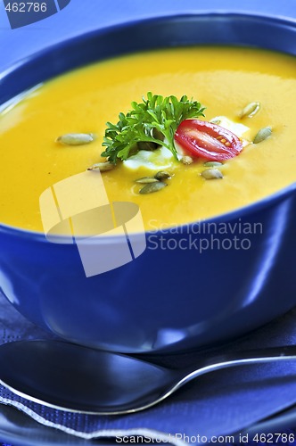 Image of Pumpkin or squash soup